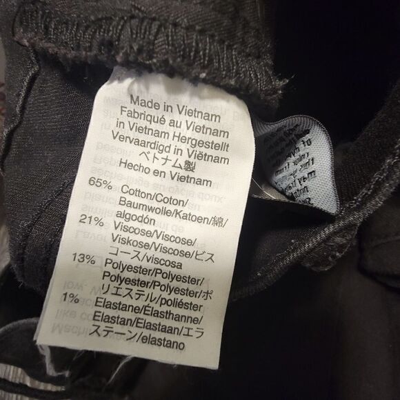 J. CREW 10" highest-rise black skinny jean 25 - Picture 7 of 8